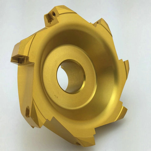 CNC indexable face milling cutter